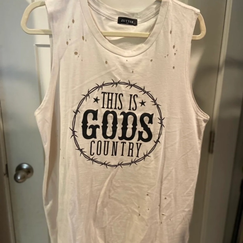 NWOT Boutique Graphic Tank